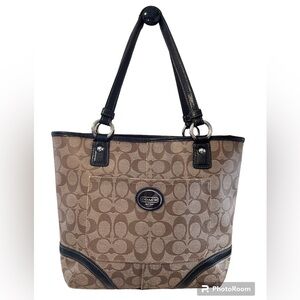 Coach Brown Tote F18917